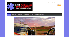 Desktop Screenshot of emt.org.au